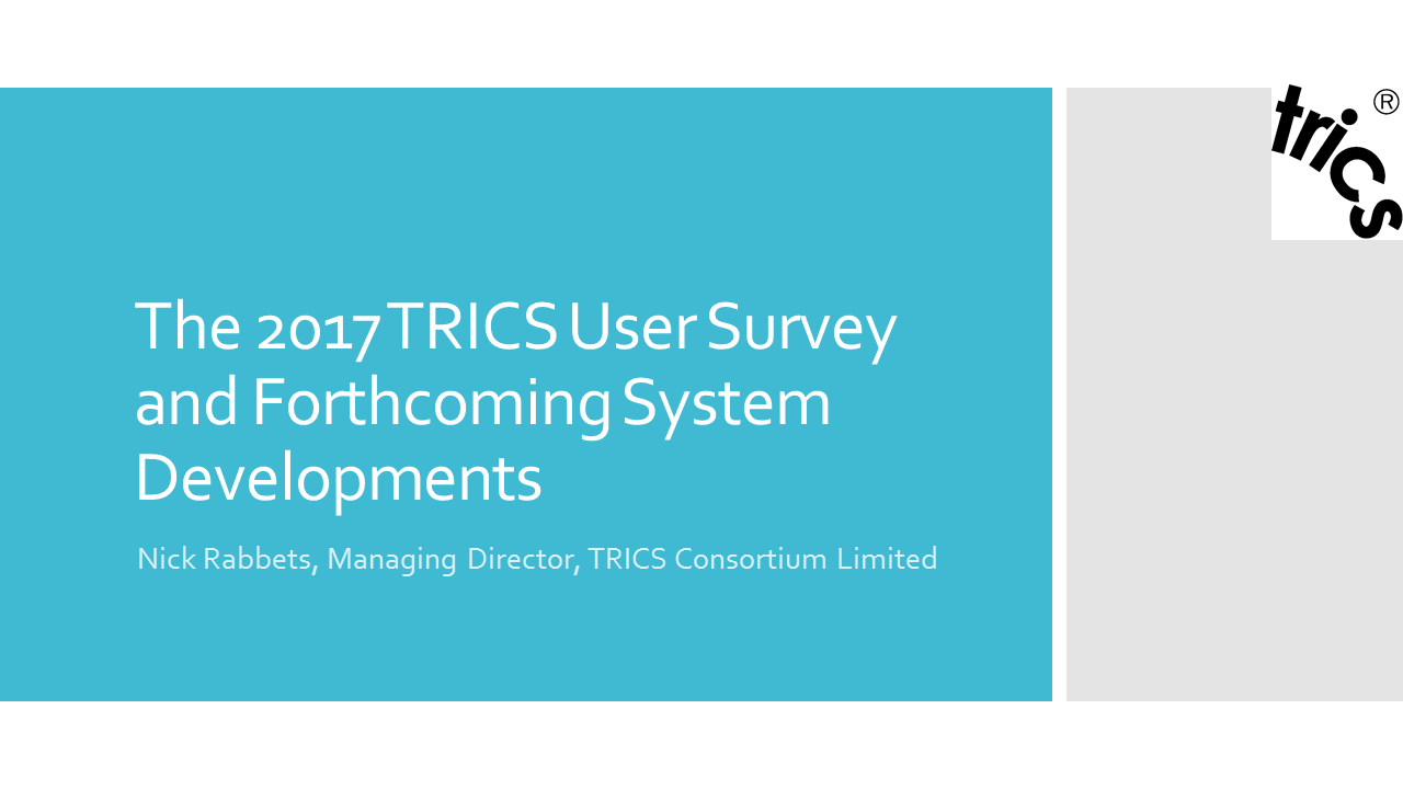 Pres 1 - User Survey & Developments